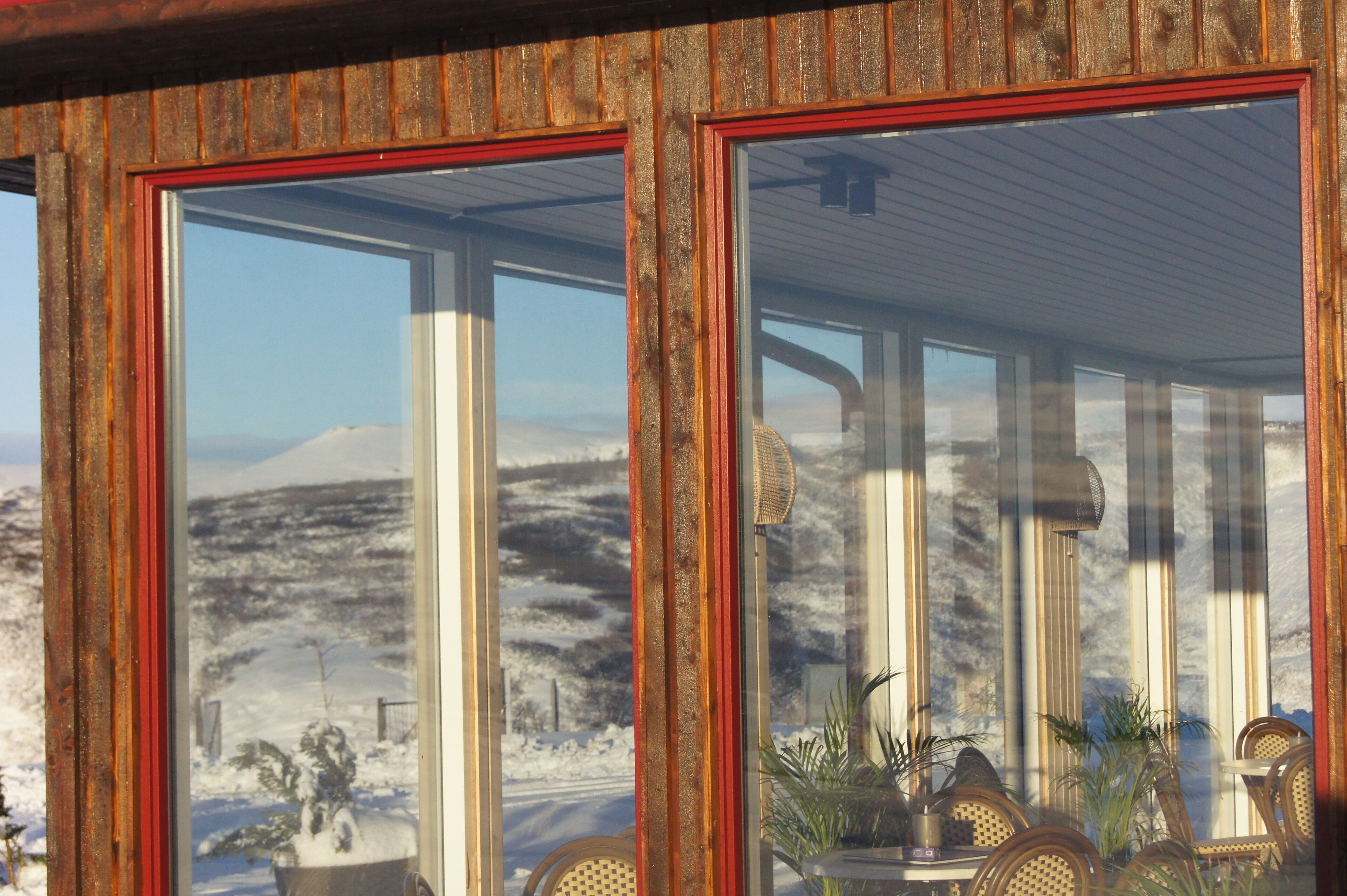 Façade de l’hébergement