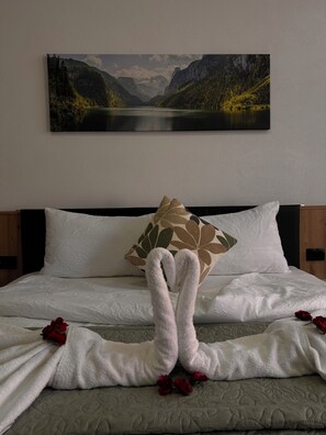 1 chambre, fer et planche Ă repasser, Wi-Fi, draps fournis