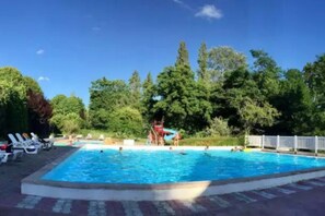 Pool - Camping 3 étoiles - Parc aquatique - eeeaae (Saint-Honoré-les-Bains)