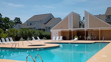 Indoor pool, outdoor pool