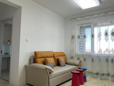 Marvelous 2-bedroom apartment with WiFi in Yantai