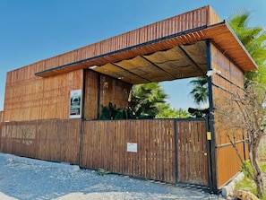 Fassade der Unterkunft