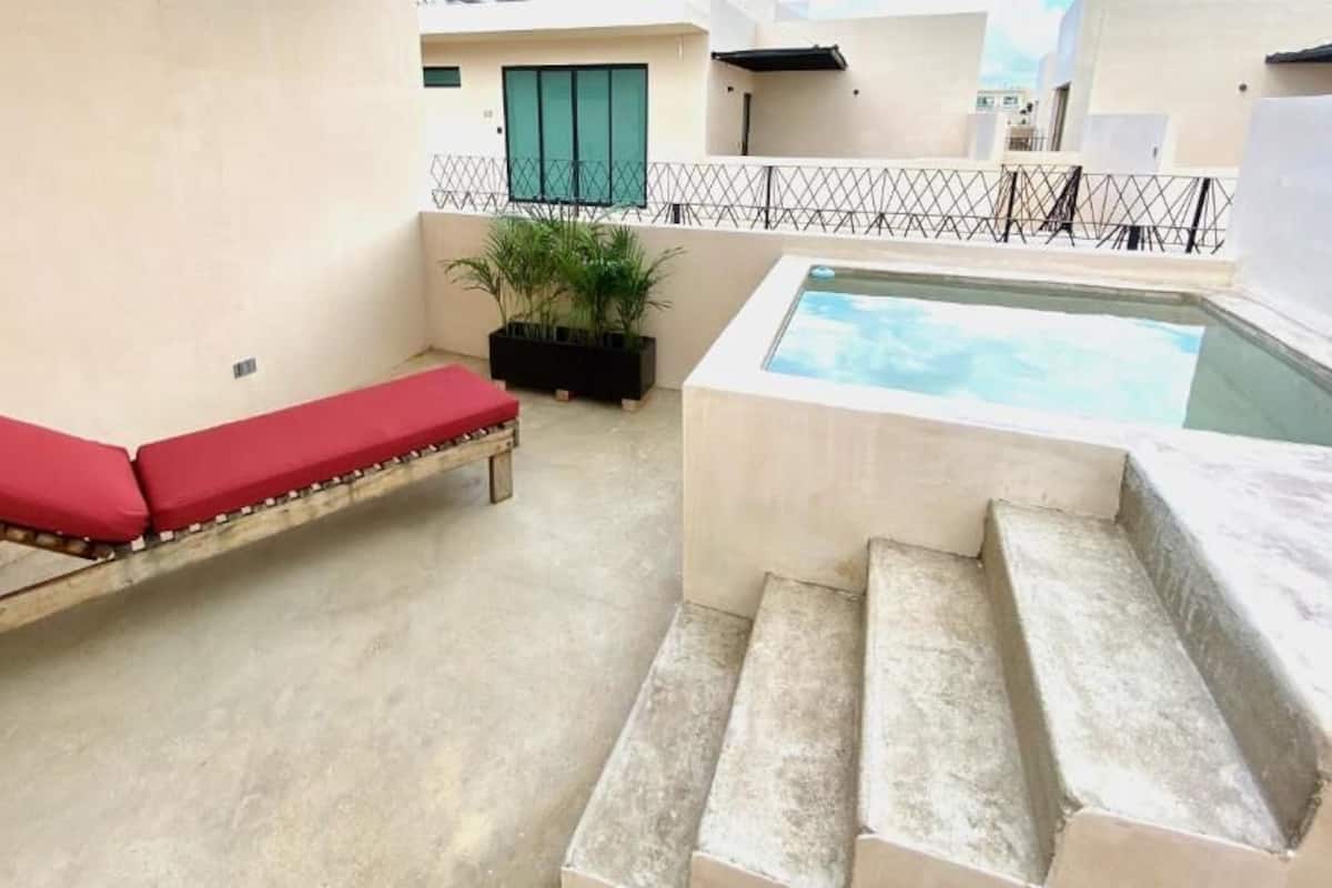 Luxury-Apartment, eigener Pool, Poolblick | Eigener Pool