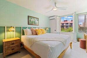 3 bedrooms, iron/ironing board, travel cot, WiFi - Modern 3BR w/ Ocean Views | Steps to Kamaole III (Kihei)