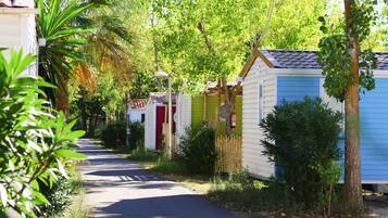Vue depuis lâhĂ©bergement