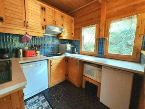 Kühlschrank, Mikrowelle, Ofen, Geschirrspüler