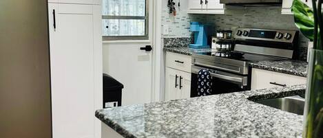 Microwave, oven, stovetop