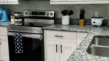 Microwave, oven, stovetop