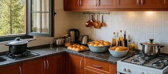 Luxury Mountain Villa with Garden & CityView