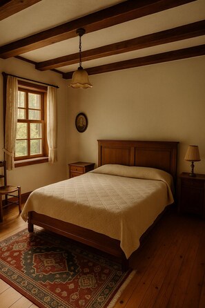 3 bedrooms, iron/ironing board, WiFi, bed sheets - Luxury Mountain Villa with Garden & CityView (Başkarcı)