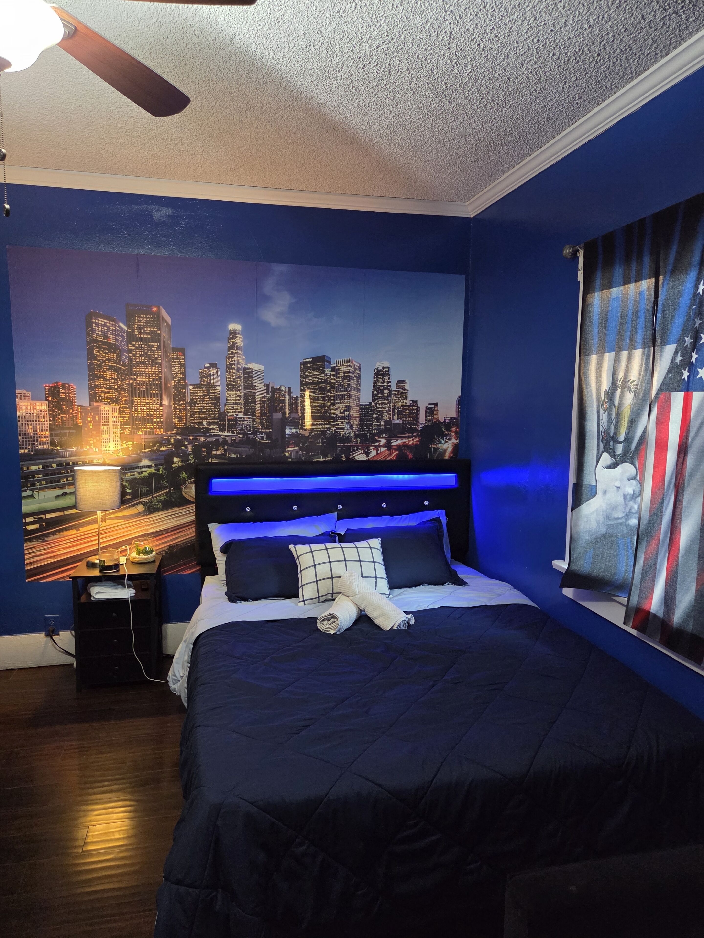 3 bedrooms, iron/ironing board, free WiFi, bed sheets