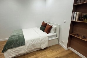 1 sovrum, strykjärn/strykbräda, gratis wi-fi och sängkläder