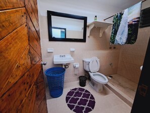 Towels, soap, toilet paper