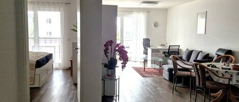 1 sovrum, strykjärn/strykbräda, wi-fi och sängkläder