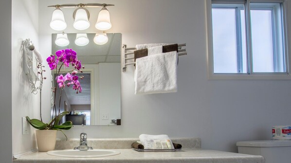 Standaard kamer, 2 queensize bedden (Second floor) | Badkamer