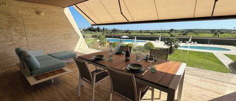 Opções para refeição ao ar livre