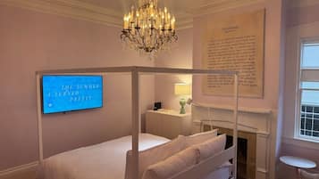 1 slaapkamer, een strijkplank/strijkijzer, gratis wifi, beddengoed