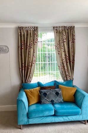 Living area - Lorton Villa with a Log Burner (St Helens)