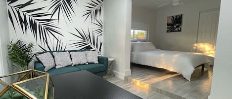 1 Schlafzimmer, Bügeleisen/Bügelbrett, kostenloses WLAN, Bettwäsche