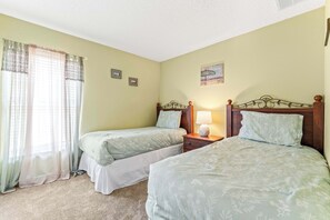 Iron/ironing board, travel crib, WiFi, bed sheets