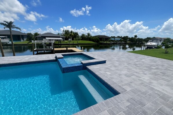 Außenpool, beheizter Pool