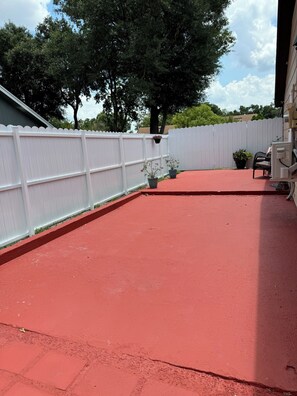 Enceinte de l’hébergement