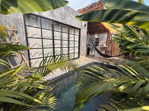 Bungalow GAIA - Private pool STARLINK high speed Internet (Petfriendly)