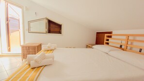 1 室のベッドルーム、WiFi、ベッドシーツ