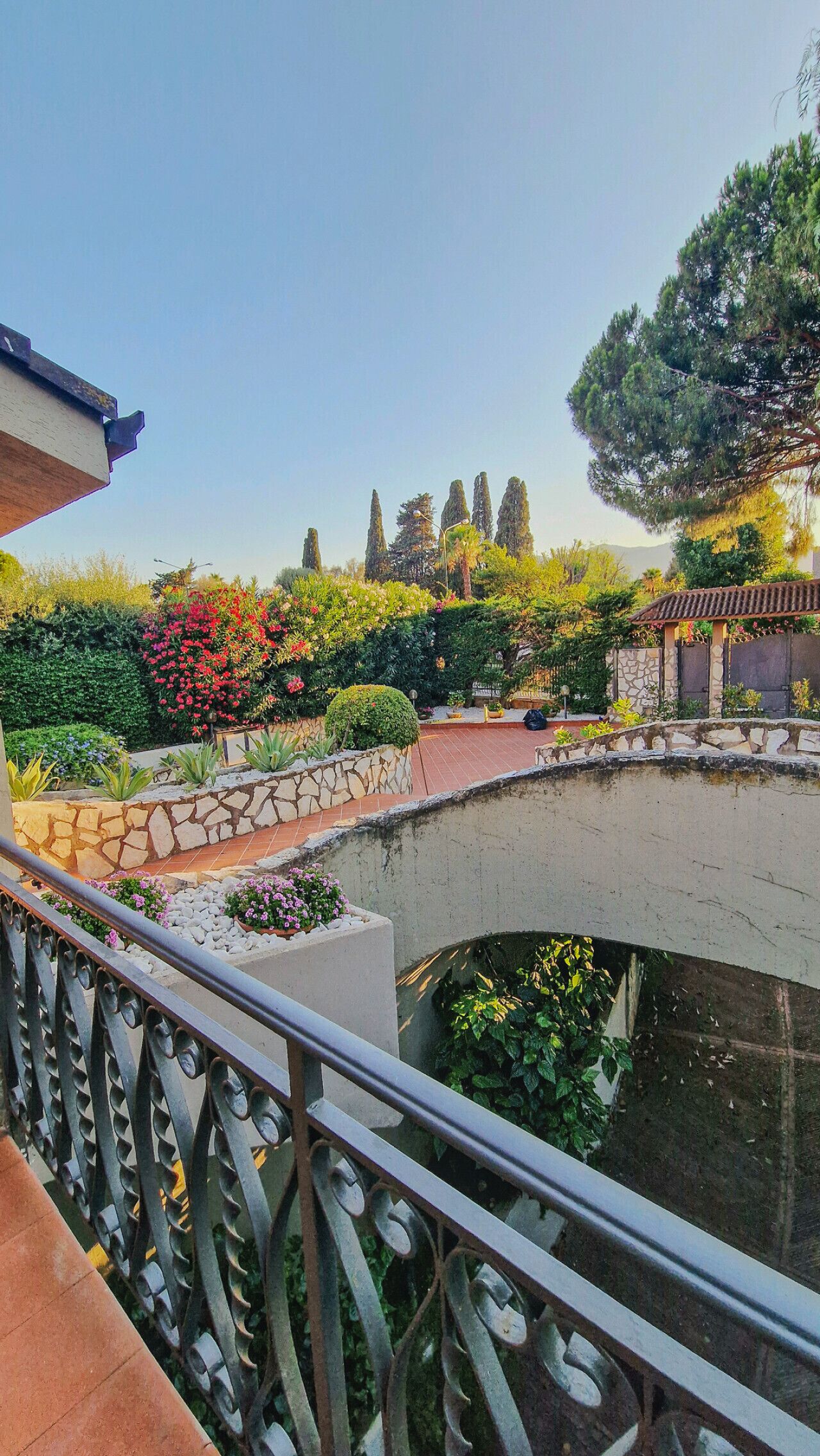 Enceinte de l’hébergement