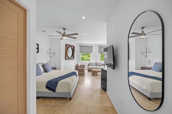 Quarto premium, vista para a montanha | Roupas de cama de algodão egípcio, roupas de cama premium