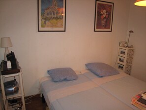 1 bedroom, iron/ironing board