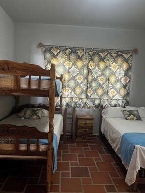 4 habitaciones, wifi y ropa de cama 