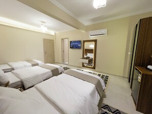 Minibar, wifi gratis y ropa de cama 