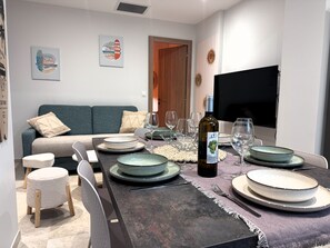 Dining - Luxury apartment near the sea with private outdoor space (Banyuls-sur-Mer)