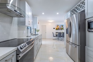 Microwave, oven, stovetop, paper towels