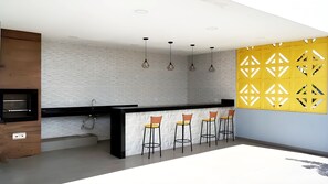 Terrace/patio - Praia Studios (Vila Velha)