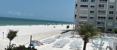 On the beach