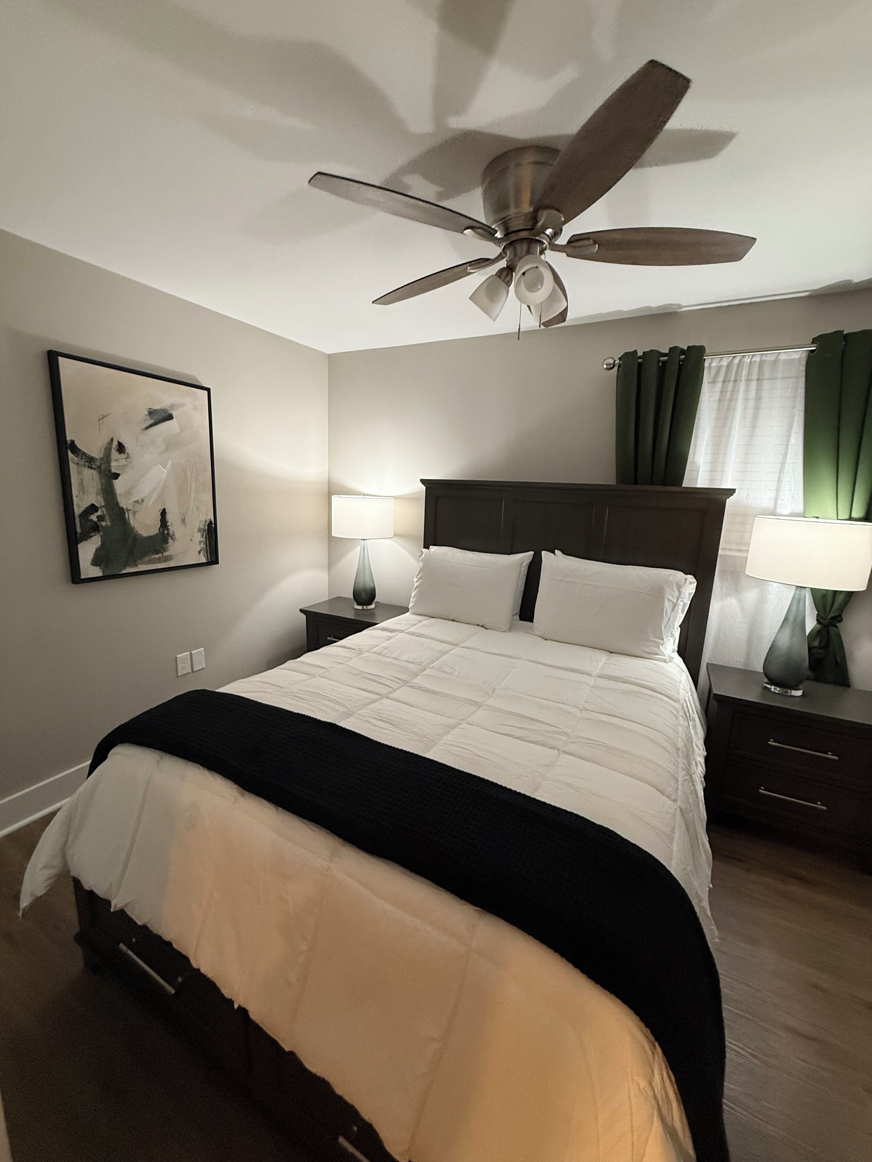 2 bedrooms, iron/ironing board, free WiFi, bed sheets