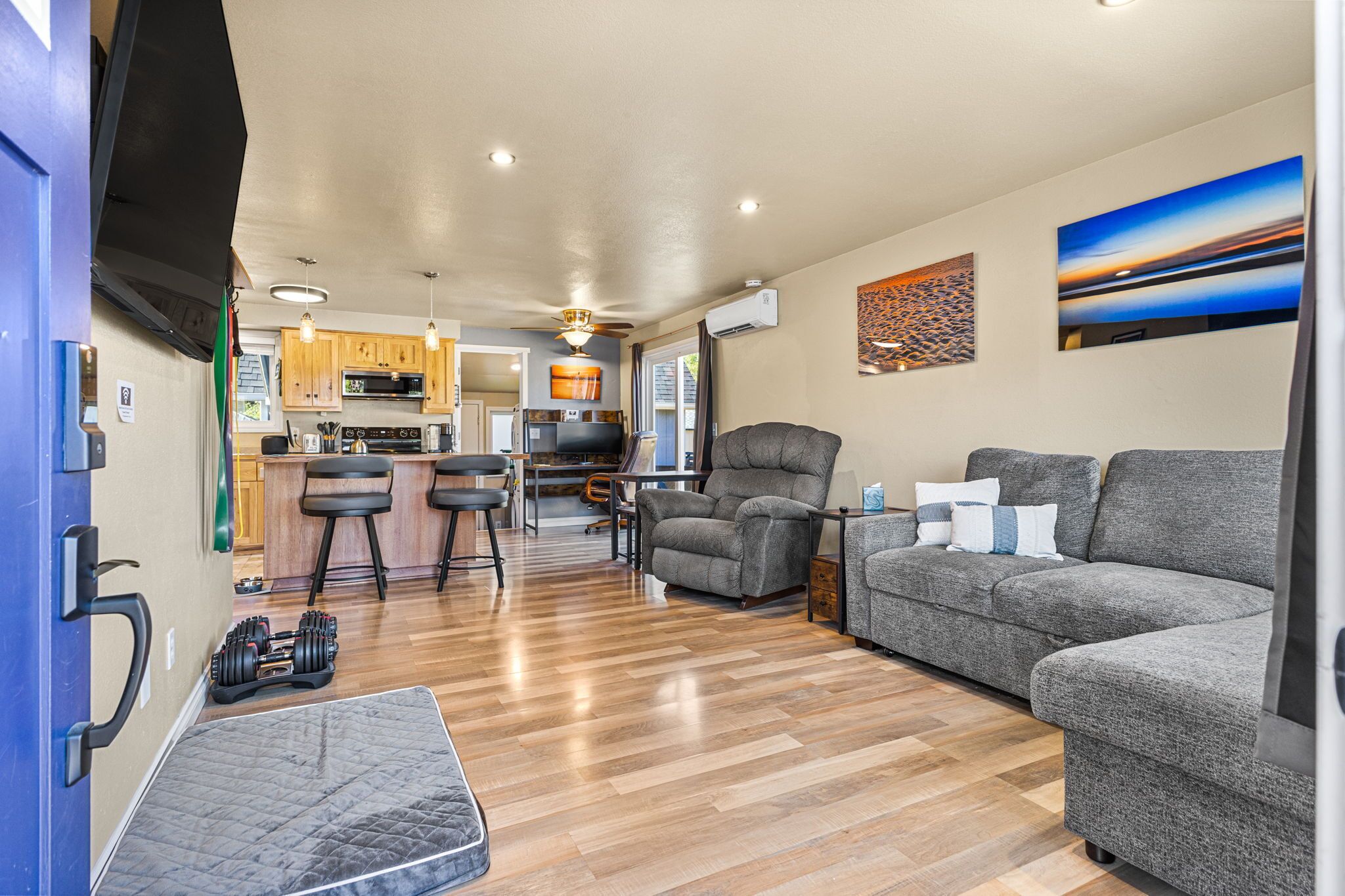 Smart TV y monitor de computadora 