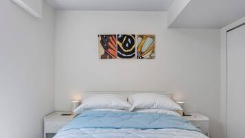 2 bedrooms, iron/ironing board, free WiFi, bed sheets