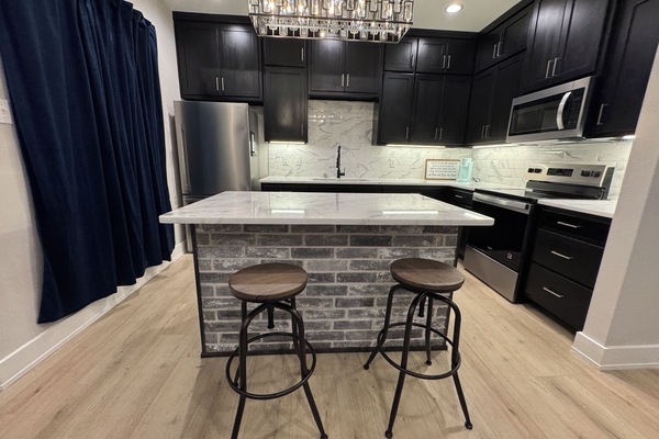 Microondas, horno y parrilla de estufa