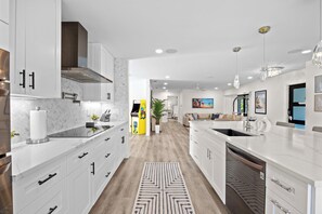 Microwave, oven, dishwasher
