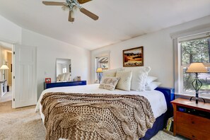 4 quartos, Wi-Fi, roupa de cama, acesso para cadeiras de rodas