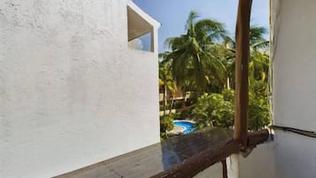 Appartement, 1 chambre, accessible aux personnes Ă mobilitĂ© rĂ©duite, balcon | Enceinte de lâhĂ©bergement