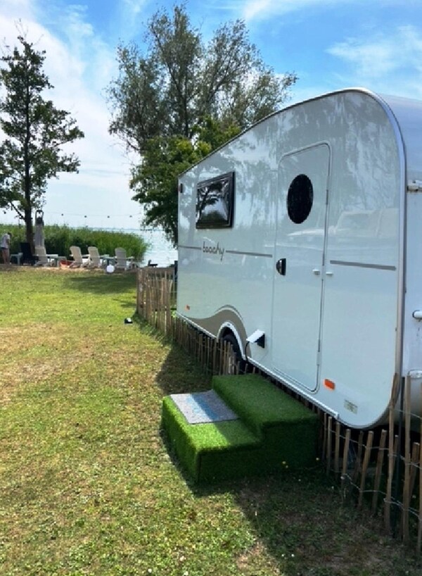 Beachy Caravan Am Achterwasser, Lutow - Usedom