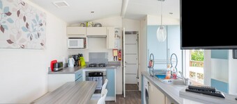 Mobile Home in Veuzain-sur-loire With Garden