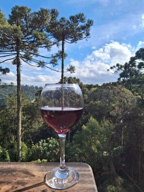 Food and drink - Chalé Canto das Montanhas: complete, full of nature, tranquility and comfort. (Urubici)
