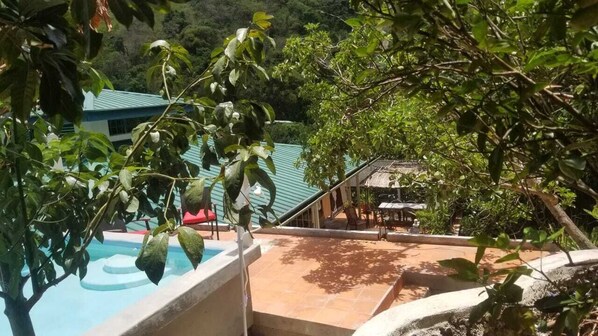Alberca al aire libre 