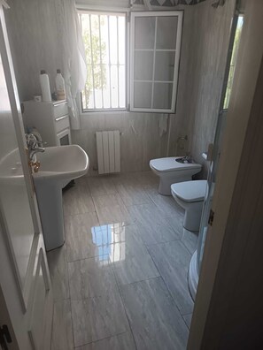 Hair dryer, bidet, towels, soap - Birch house (San Vicente del Raspeig)