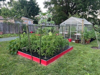 Enjoy a little bit of country living in this park model two bedroom trailer home